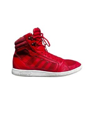adidas Adi Rise light scarlet Red High-Top Sneaker  size 10.5